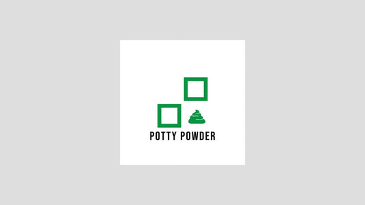 Puppy Potty Powder Training.  Front Label